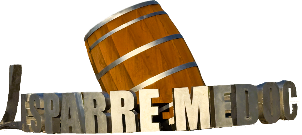 Logo de la barrique à Lesparre, pour le site de la foire aux vins